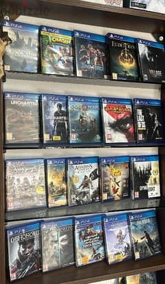 Ps4 used games trade or cash starting 10$
