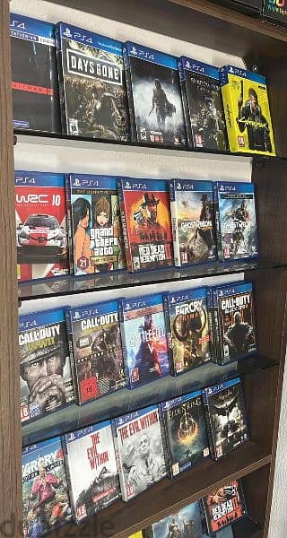 Ps4 used games trade or cash starting 10$ 5