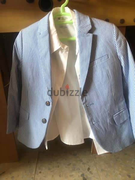 H&M shirt and blazer, used once 1