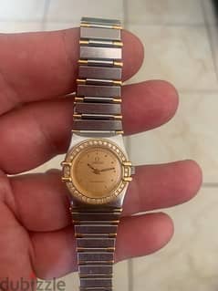 Omega Constellation watch Gold,Diamond and Stainless Steel