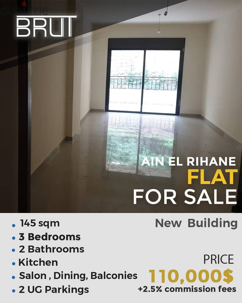 Brand New 145 sqm Apartment for sale in Ain el Rihani Keserwan 0