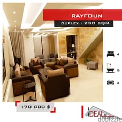 Duplex for sale in Rayfoun 230 sqm ref#NW56302