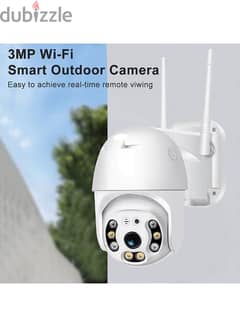 3MP 2.5" IP66 Waterproof Wifi PTZ Smart Security Camera