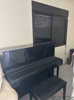 Yamaha Upright Piano Black