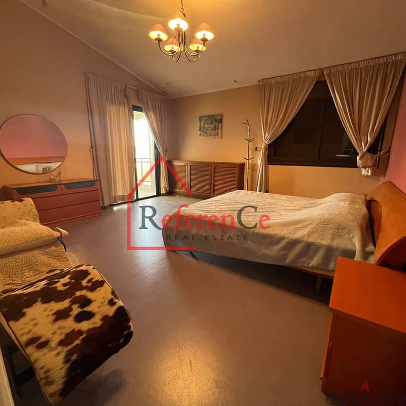 EXCLUSIVE Furnished apartment in Baabdat شقة مفروشة حصرياً في بعبدات 3