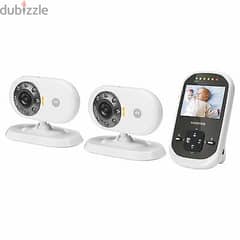 Motorola 2 Digital Indoor baby  Monitor with 2 Cameras