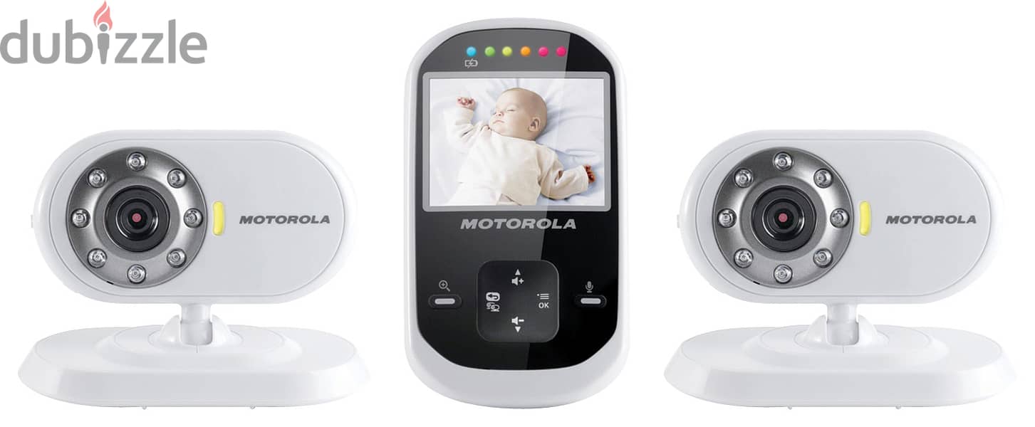 ip cam Smart IP Motorola baby monitor LCD screen 2 camera اطفال 1