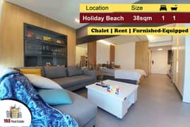 Holiday Beach | Zouk Mosbeh | 38m2 | Chalet | Furnished-Equipped |IVEL