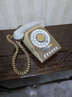 vintage central rotary telephone