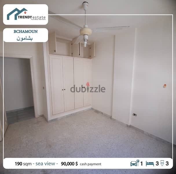 apartment for sale in bchamoun شقة مع اطلالة مميزة للبيع في بشامون 12