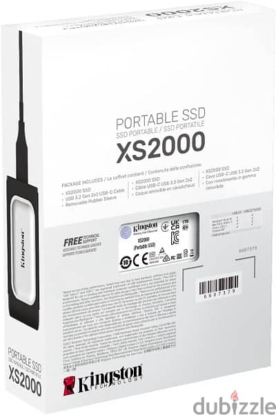 kingston portable External SSD 1TB 3