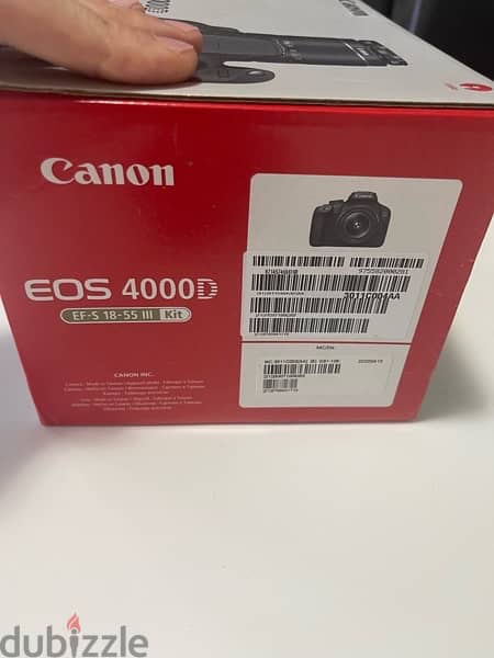 canon eos 4000D + EF-S 18-55 III Kit +128Gb memory 1