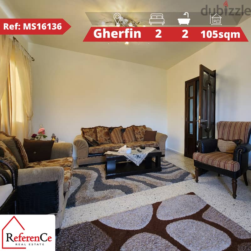 Apartment for sale in Gherfine jbeil شقة في غرفين/جبيل 0