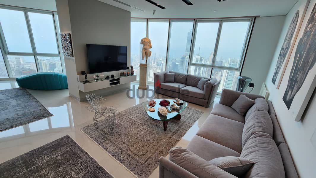 Apartment for sale in Achrafieh/ Amazing View/ Furnished 5