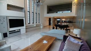 Apartment for sale in Achrafieh/ Triplex/ View/ Furnished/ Pool