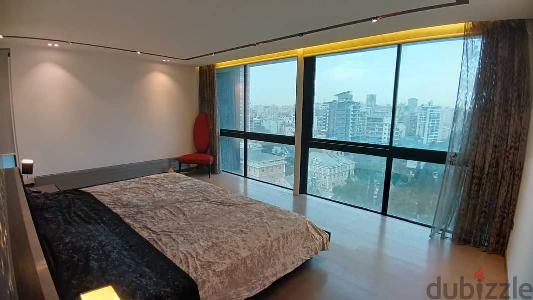 Apartment for sale in Achrafieh/ Triplex/ View/ Furnished/ Pool 8