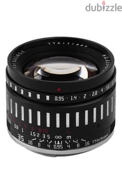 TTArtisan 35 mm f/0.95 (50 mm equivalent) for Fuji Cameras