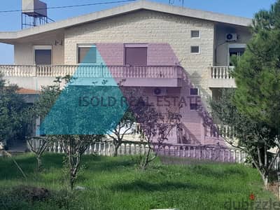 750m2 villa+1300m2 garden and terrace for sale in Batroun - البترون