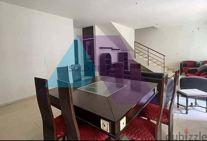 A 210 m2 duplex apartment with a terrace for sale in Dik El Mehde 1
