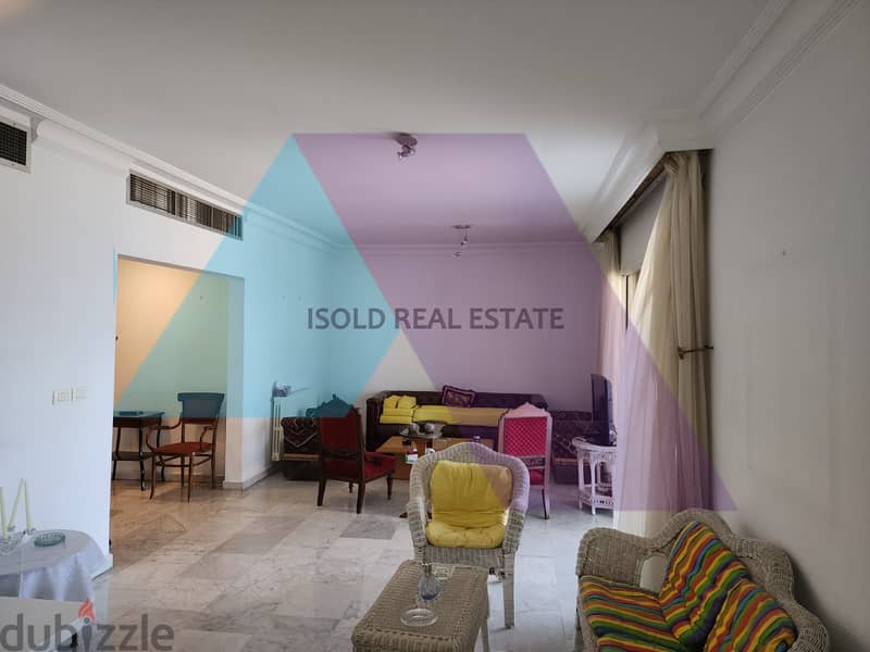 A 220 m2 apartment having an open sea view for sale in Kfarhbab 1