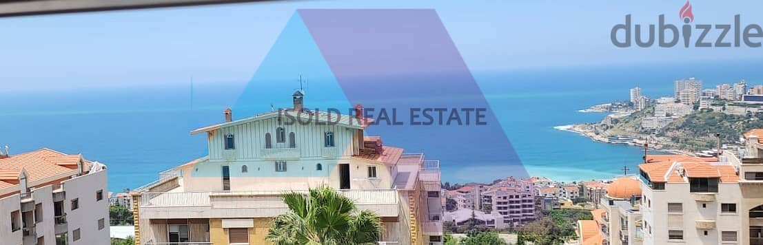 A 220 m2 apartment having an open sea view for sale in Kfarhbab 2