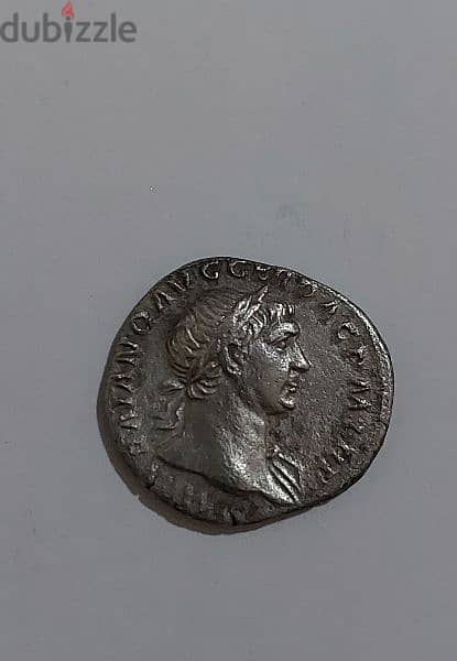 Trajan Roman Emperor Silver Coin Denarius year 117 AD 0