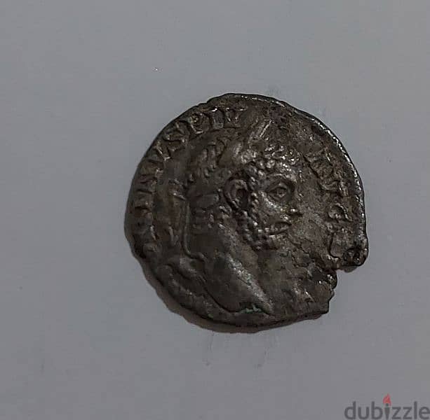 Ancient Roman Silver coin for Emperor Caracalla year 198 AD 0