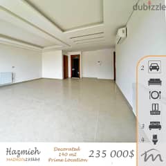 Hazmiyeh | Brand New / Decorated 3 Bedrooms Ap | 2 Underground Parking