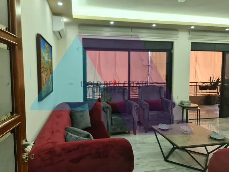 Fully furnished 180 m2 apartment for rent in Fiyadiye/Baabda 1