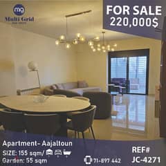 Apartment for Sale in Ajaltoun, JC-4271, شقة للبيع في عجلتون