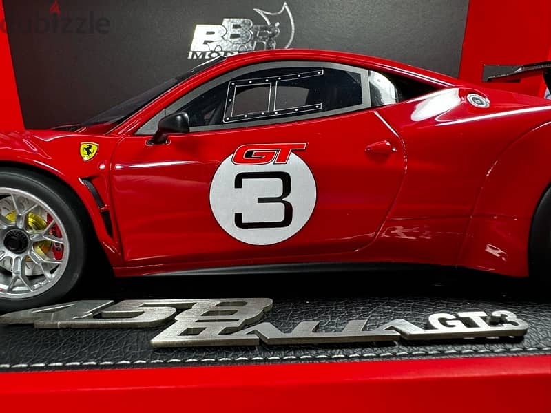 40% OFF 1/18 diecast Ferrari 458 GT-3 LIMITED 200 PIECES by BBR . 10