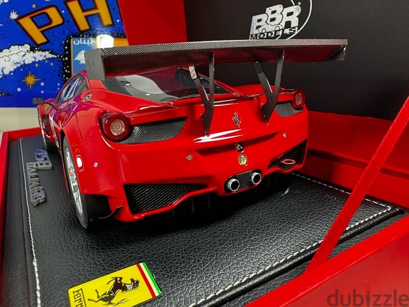 40% OFF 1/18 diecast Ferrari 458 GT-3 LIMITED 200 PIECES by BBR . 3