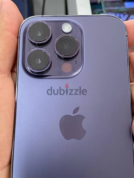 iphone 14 pro 128gb purple 2 sim battery 91% 1