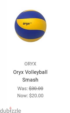 oryx smash volleyball