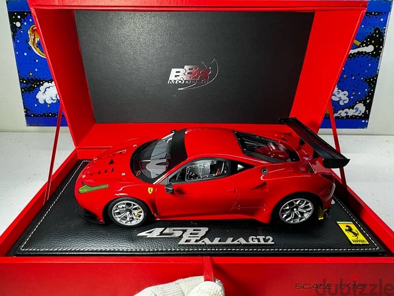 40% OFF 1/18 diecast Ferrari 458 Italia GT-2 (LIMITED 40 PIECES By BBR 1