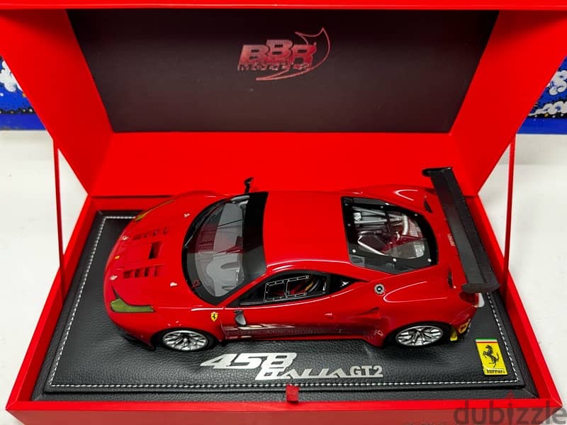 40% OFF 1/18 diecast Ferrari 458 Italia GT-2 (LIMITED 40 PIECES By BBR 2
