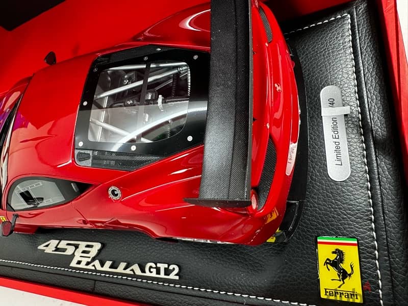 40% OFF 1/18 diecast Ferrari 458 Italia GT-2 (LIMITED 40 PIECES By BBR 3