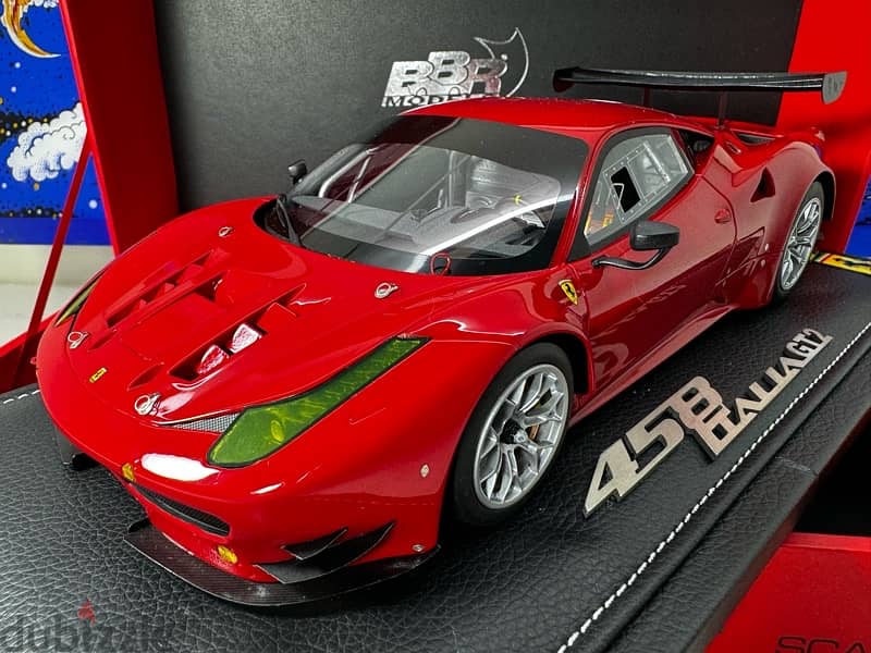 40% OFF 1/18 diecast Ferrari 458 Italia GT-2 (LIMITED 40 PIECES By BBR 6