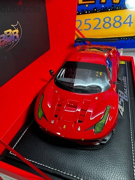 40% OFF 1/18 diecast Ferrari 458 Italia GT-2 (LIMITED 40 PIECES By BBR 8