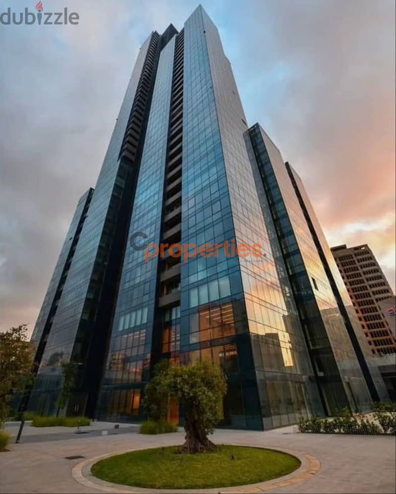 Office for rent in Sin el Fil ( Tower 44 core and shell ) CPRM08 0