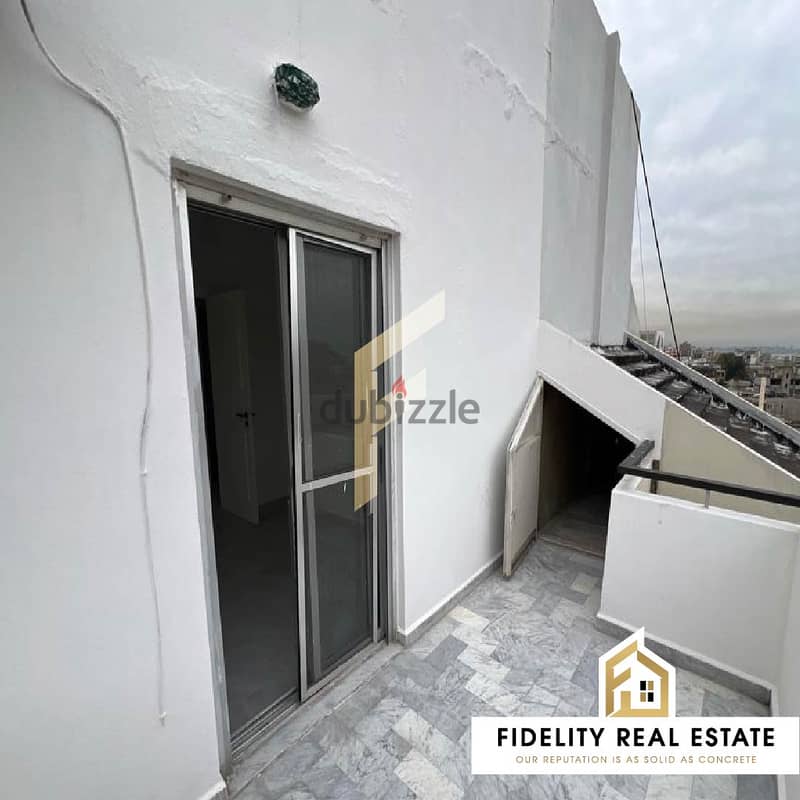 Duplex apartment for sale in Zouk Mikael EH27 5