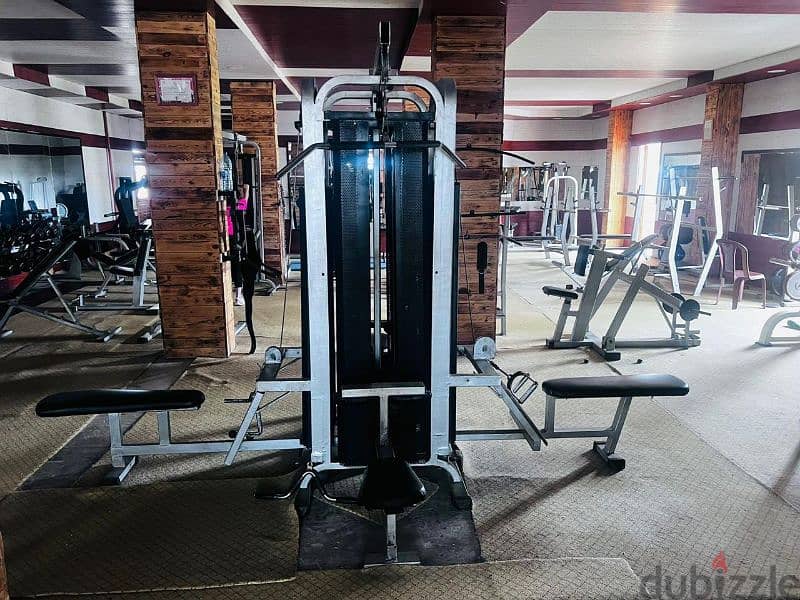 Gym for sale 03027072 GEO SPORT EQUIPMENT نادي حديد كامل للبيع 6