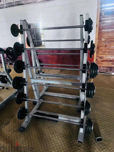 Gym for sale 03027072 GEO SPORT EQUIPMENT نادي حديد كامل للبيع 8