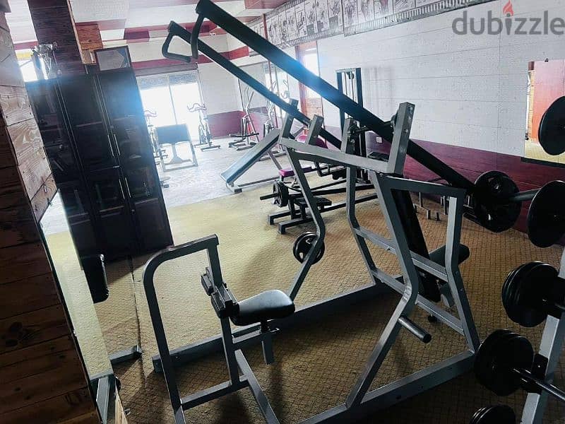 Gym for sale 03027072 GEO SPORT EQUIPMENT نادي حديد كامل للبيع 9