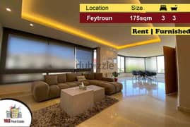 Feytroun 175m2 | Rent | Furnished | Calm Area | Brand New | DA |
