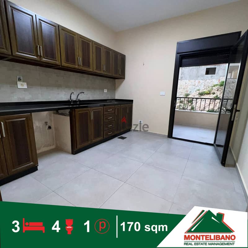 Open View Apartment for rent in halat!! 450$ 2
