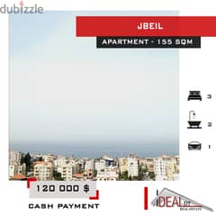 Apartment for sale in jbeil 155 sqm REF#JH17326