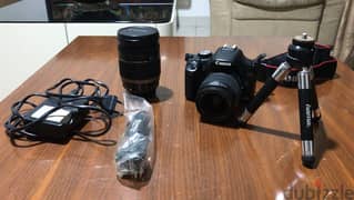 Canon 500D with 2 lenses