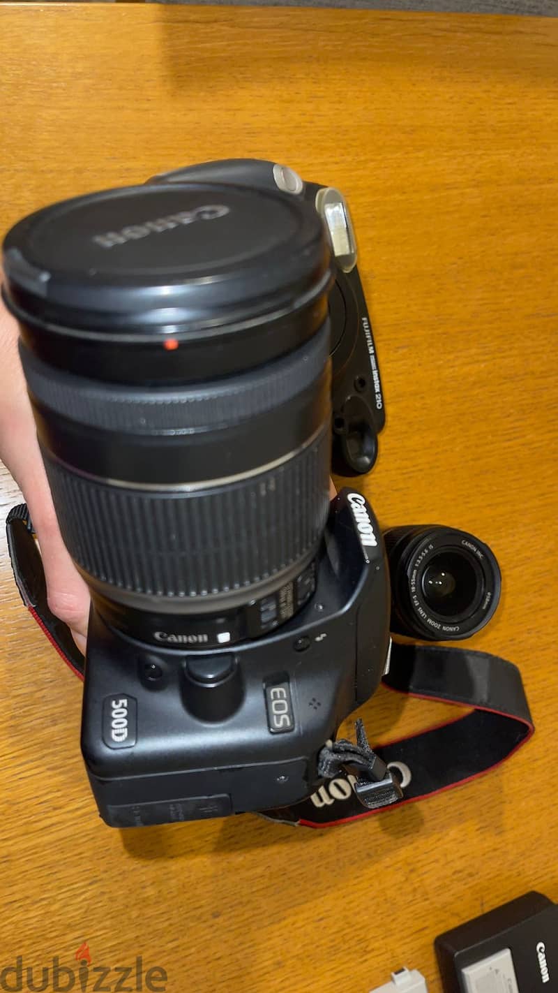 Canon 500D with 2 lenses 8