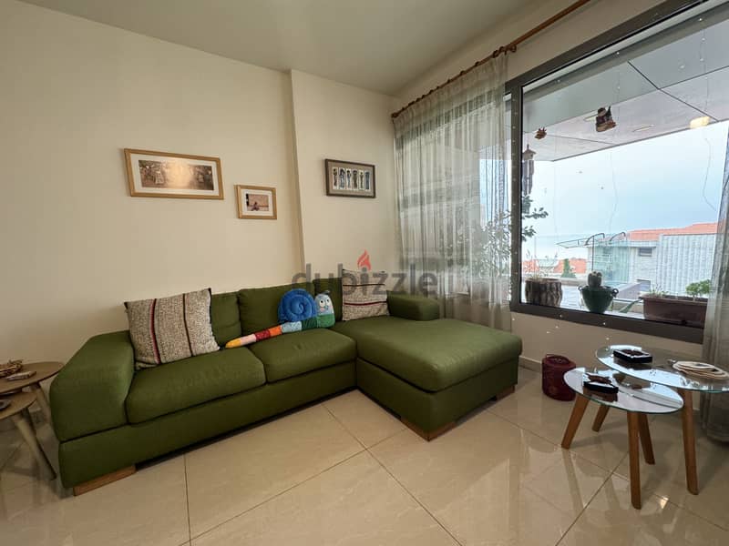 RWK253JS - Well Maintained Apartment For Sale in Ballouneh 6